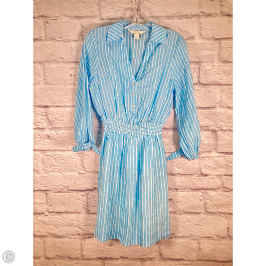 Dress Designer By Lilly Pulitzer In Blue & White, Size: Xs