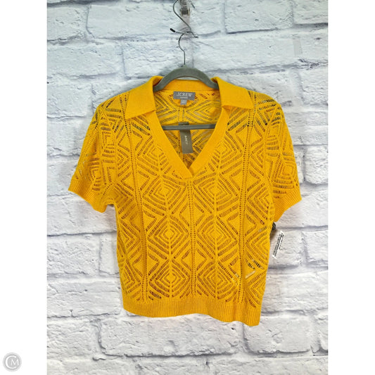 Sweater Cashmere By J. Crew In Yellow, Size: M