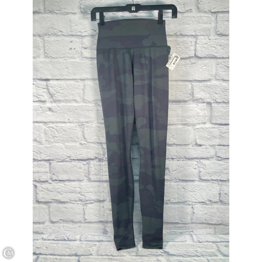 Athletic Leggings By Alo In Blue & Green, Size: Xxs