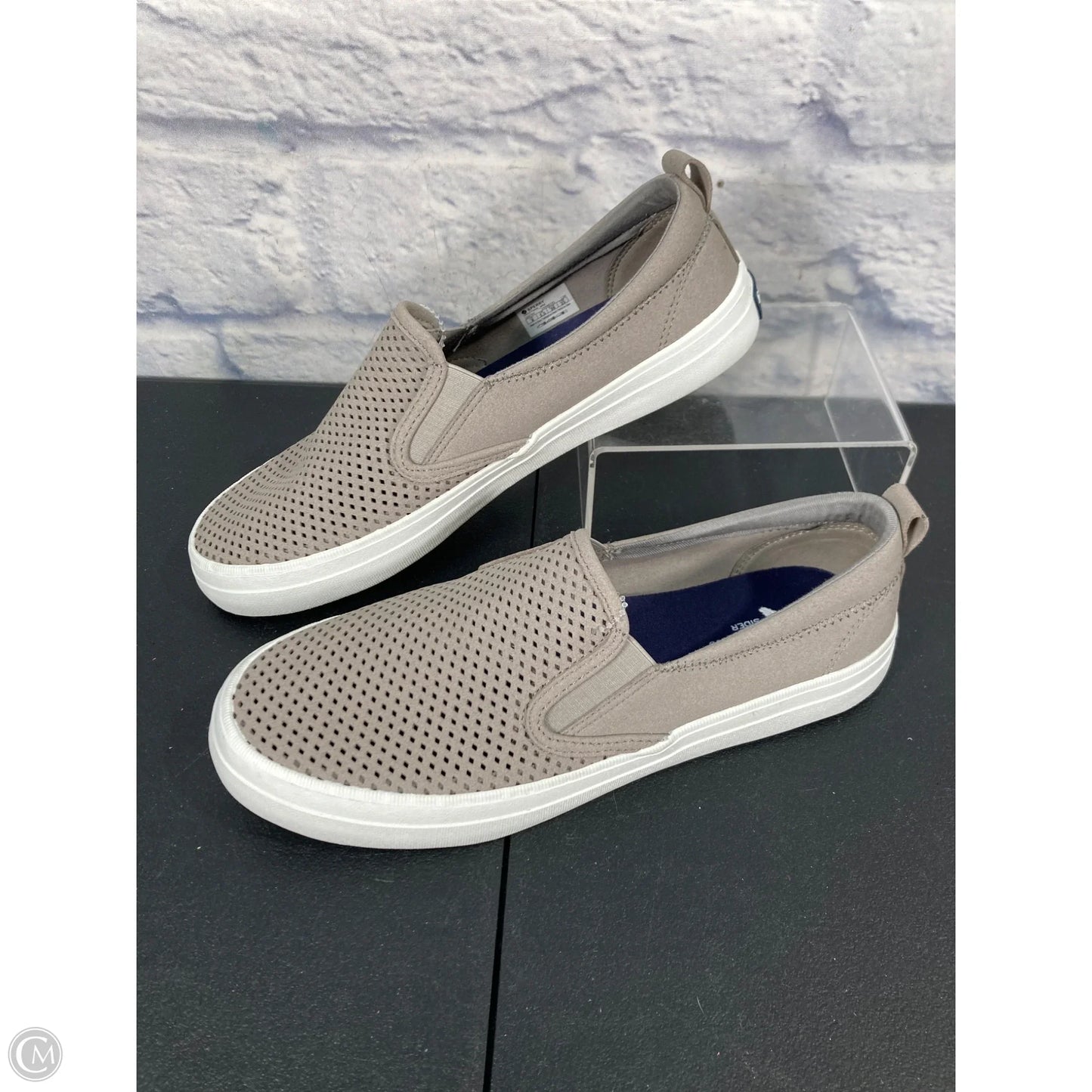 Shoes Sneakers By Sperry In Taupe, Size: 8