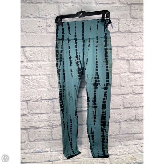 Athletic Leggings By Lululemon In Green, Size: 8