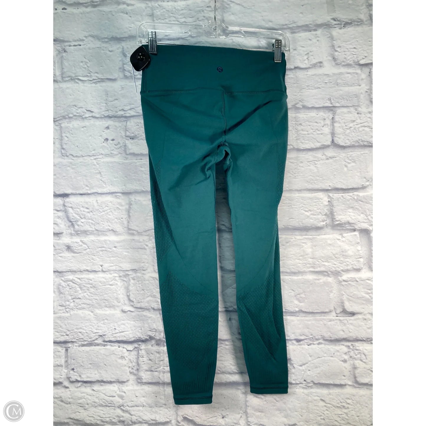 Athletic Capris By Lululemon In Green, Size: 8