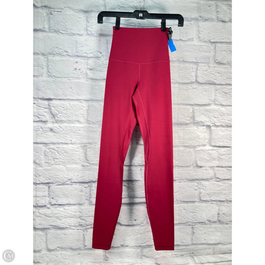 Athletic Leggings By Lululemon In Pink, Size: 2