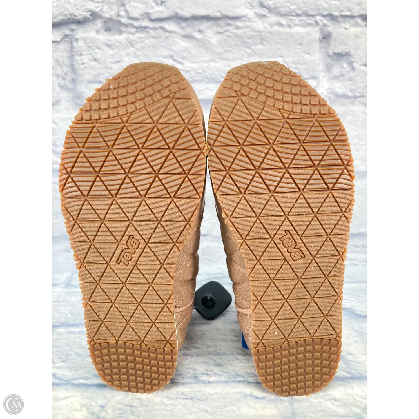 Boots Ankle Flats By Teva In Brown & Green, Size: 9