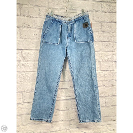 Jeans Straight By Current Air In Blue Denim, Size: 8