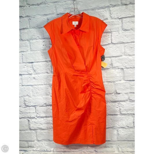 Dress Designer By Milly In Orange, Size: M