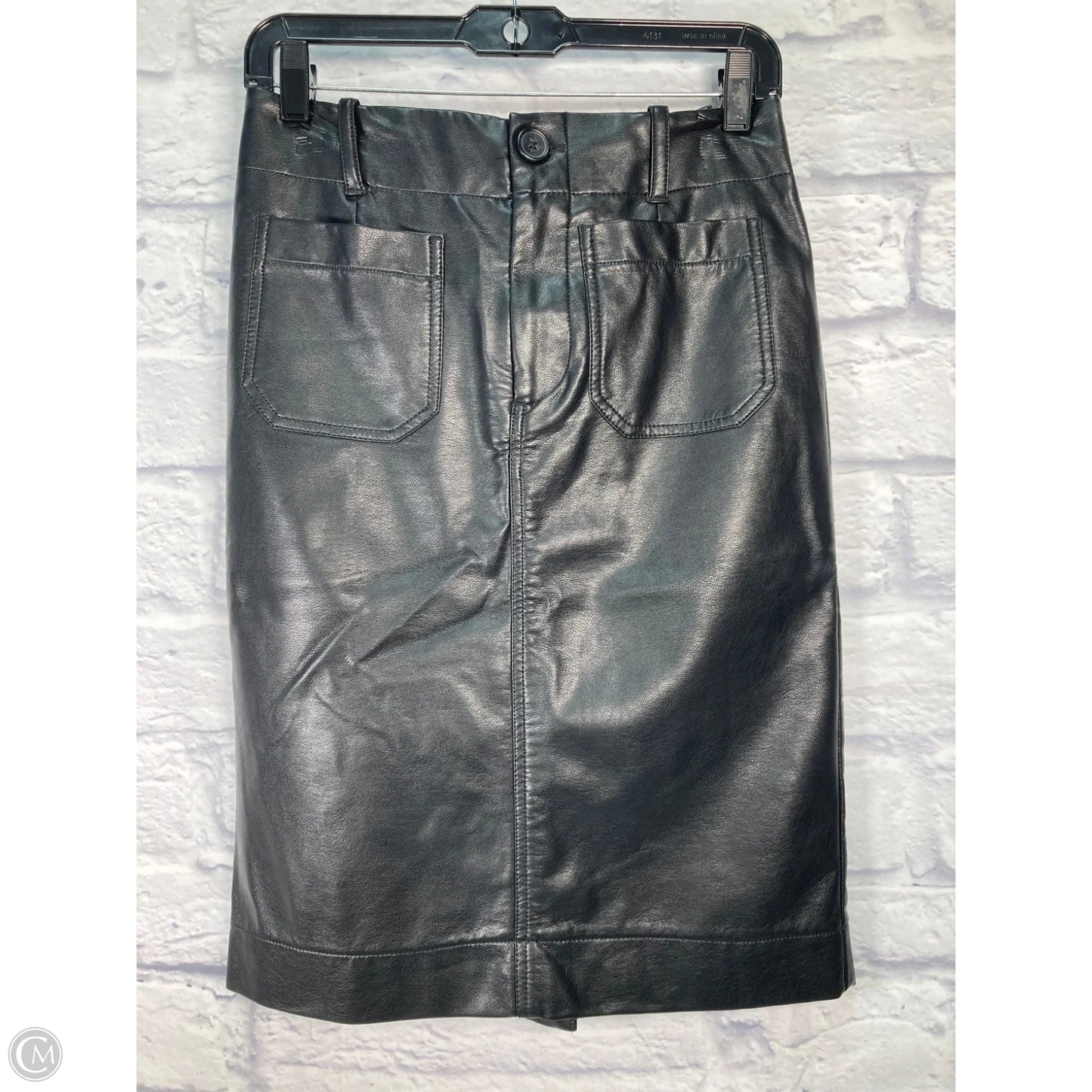 Skirt Midi By Maeve In Black, Size: 0
