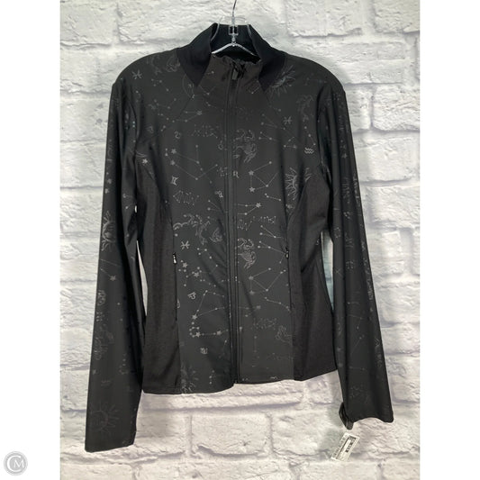 Athletic Jacket By Desigual In Black, Size: L