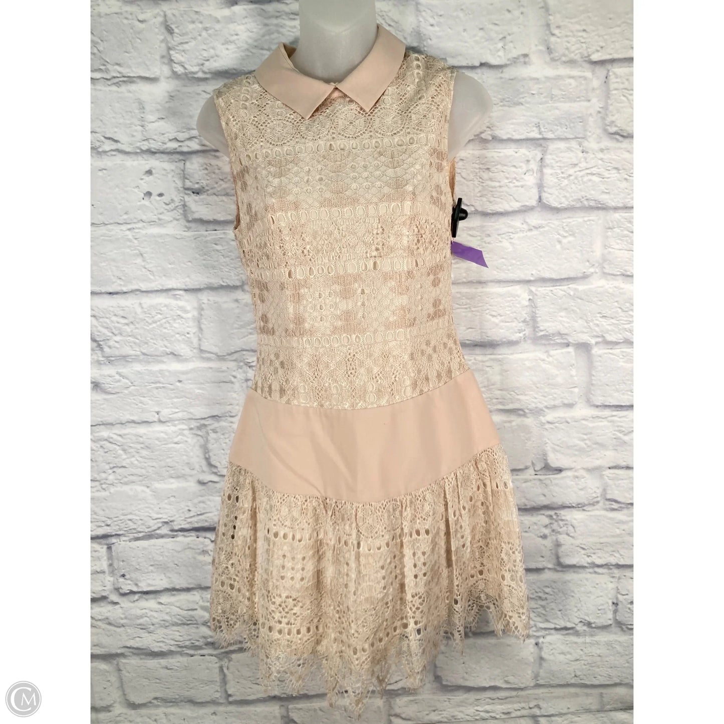 Dress Party Short By Bcbgmaxazria In Tan, Size: Xs