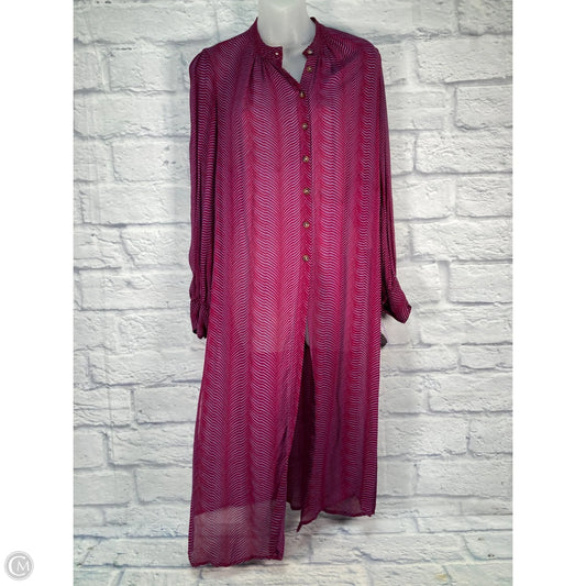 Swimwear Cover-up By Maeve In Maroon, Size: S