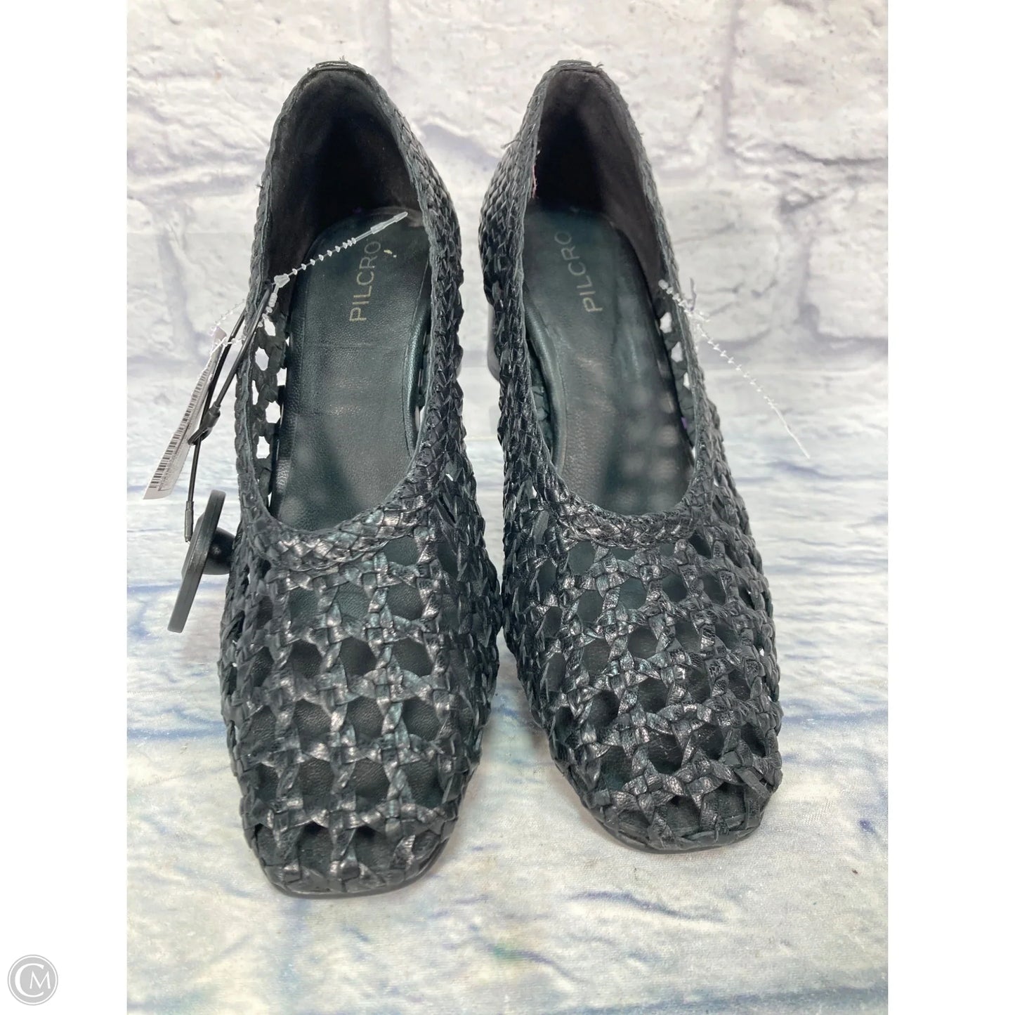 Shoes Heels Block By Pilcro In Black, Size: 9