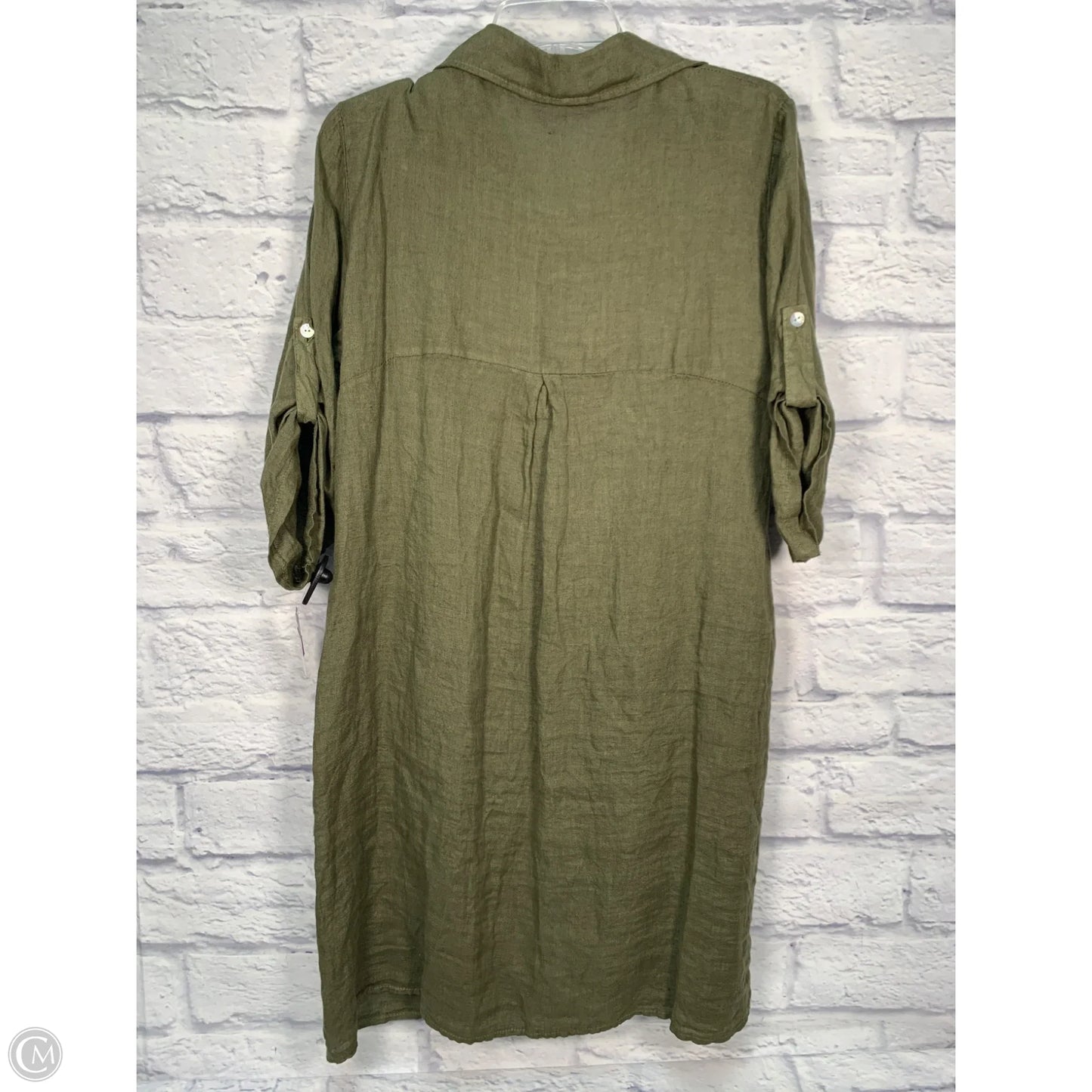 Dress Casual Midi By Clothes Mentor In Green, Size: Xl