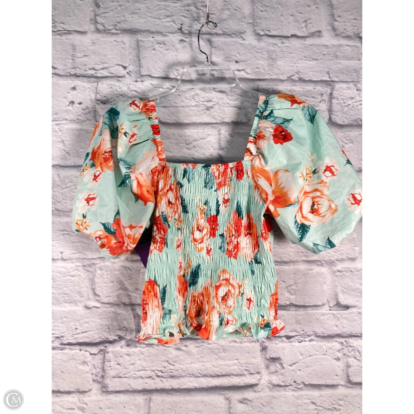 Top Short Sleeve By Buddy Love In Blue, Size: S