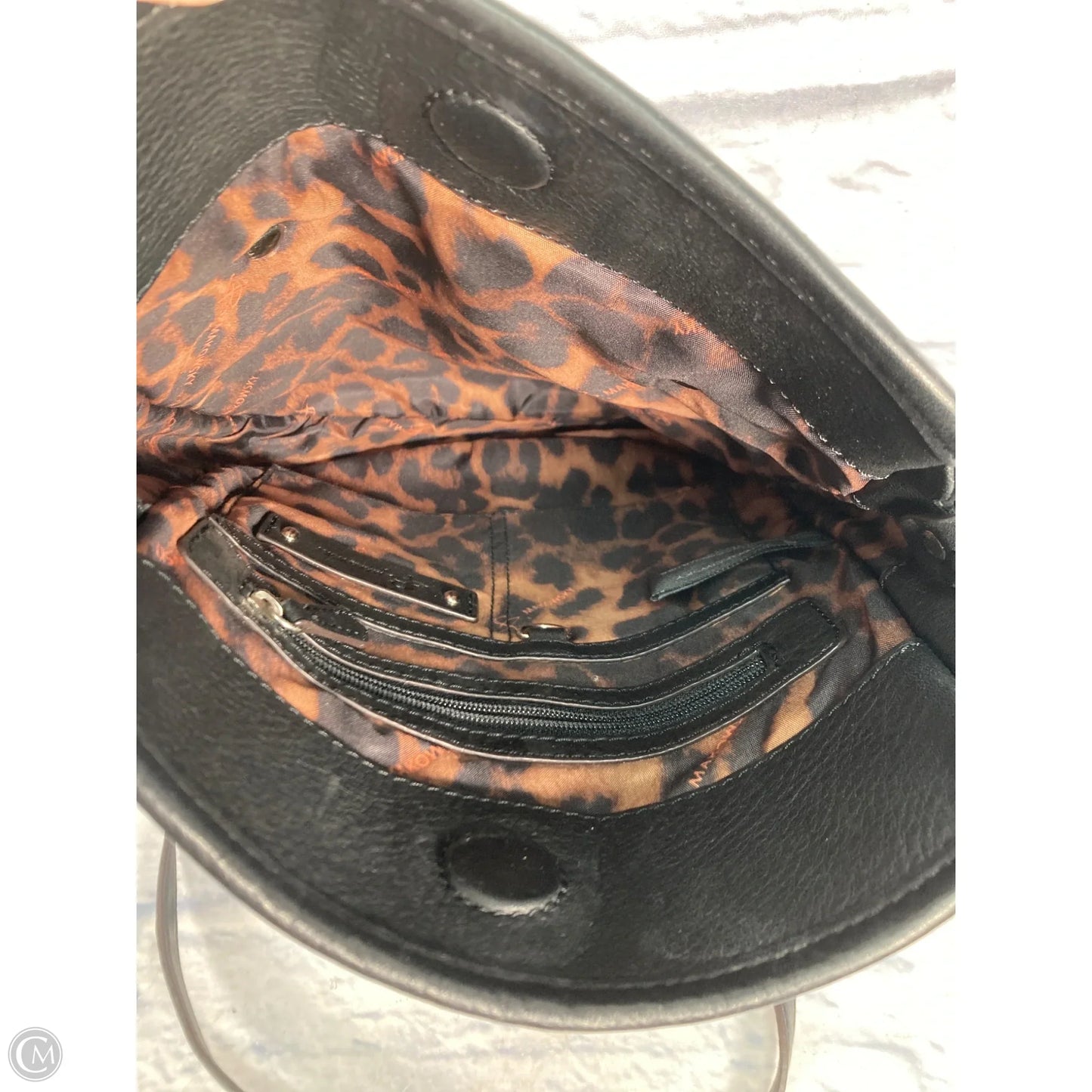 Crossbody Leather By B. Makowsky, Size: Small