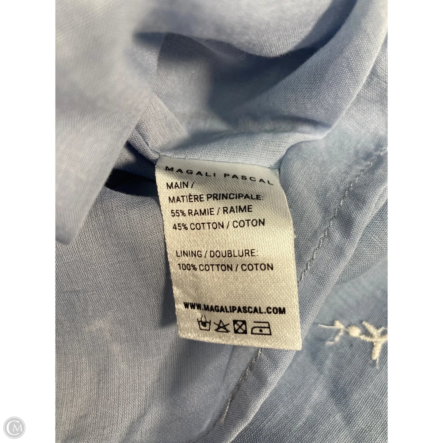 Top Sleeveless By Anthropologie In Blue, Size: Xs