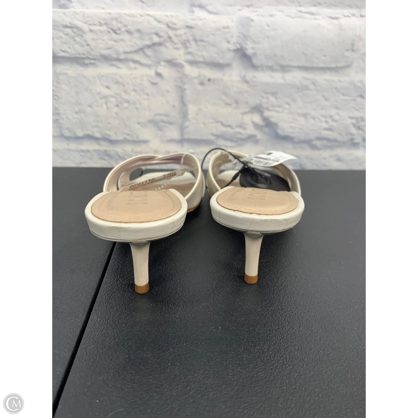 Shoes Heels Kitten By Schutz In Cream, Size: 9