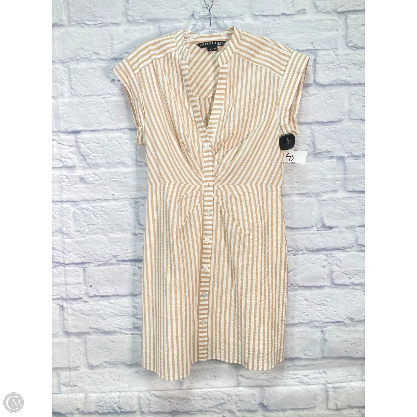 Dress Casual Short By Veronica Beard In Brown, Size: M