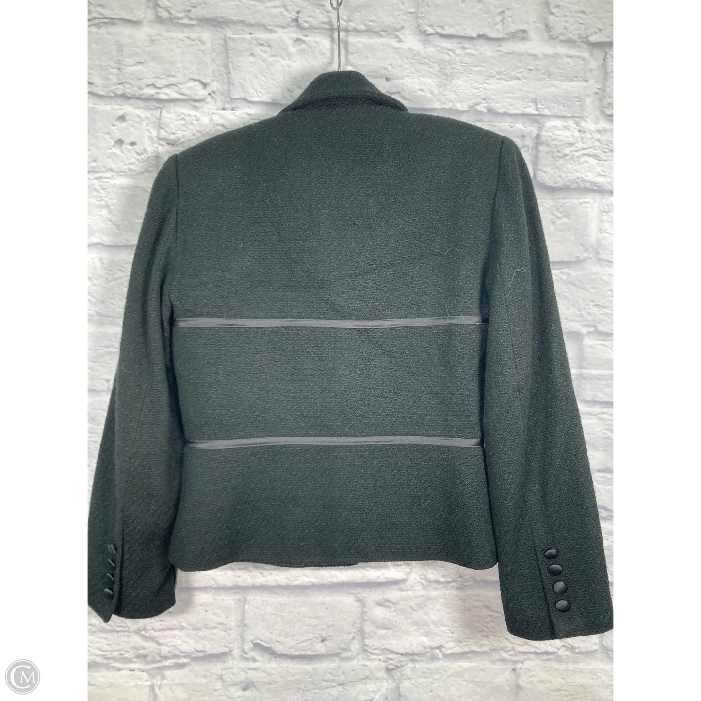 Jacket Designer By Neiman Marcus In Black, Size: S