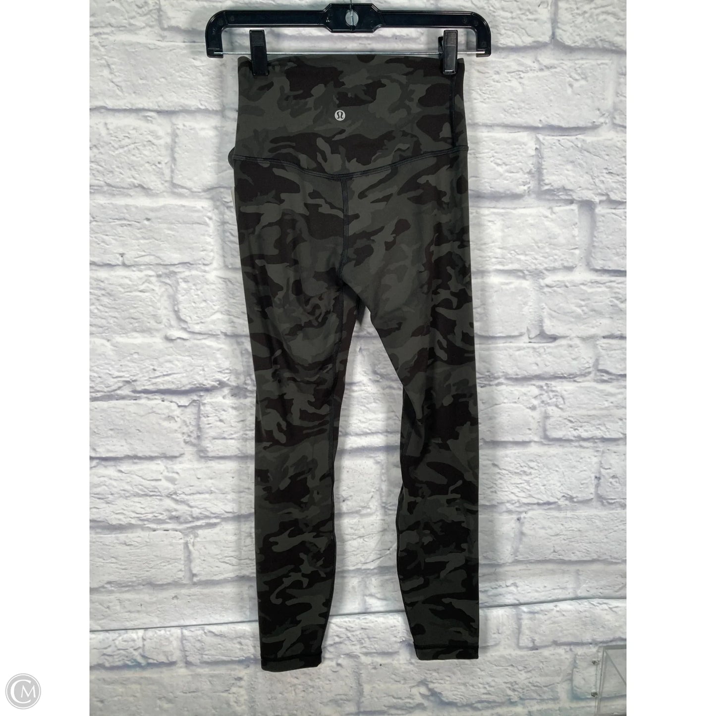 Athletic Leggings By Lululemon In Camouflage Print, Size: 4