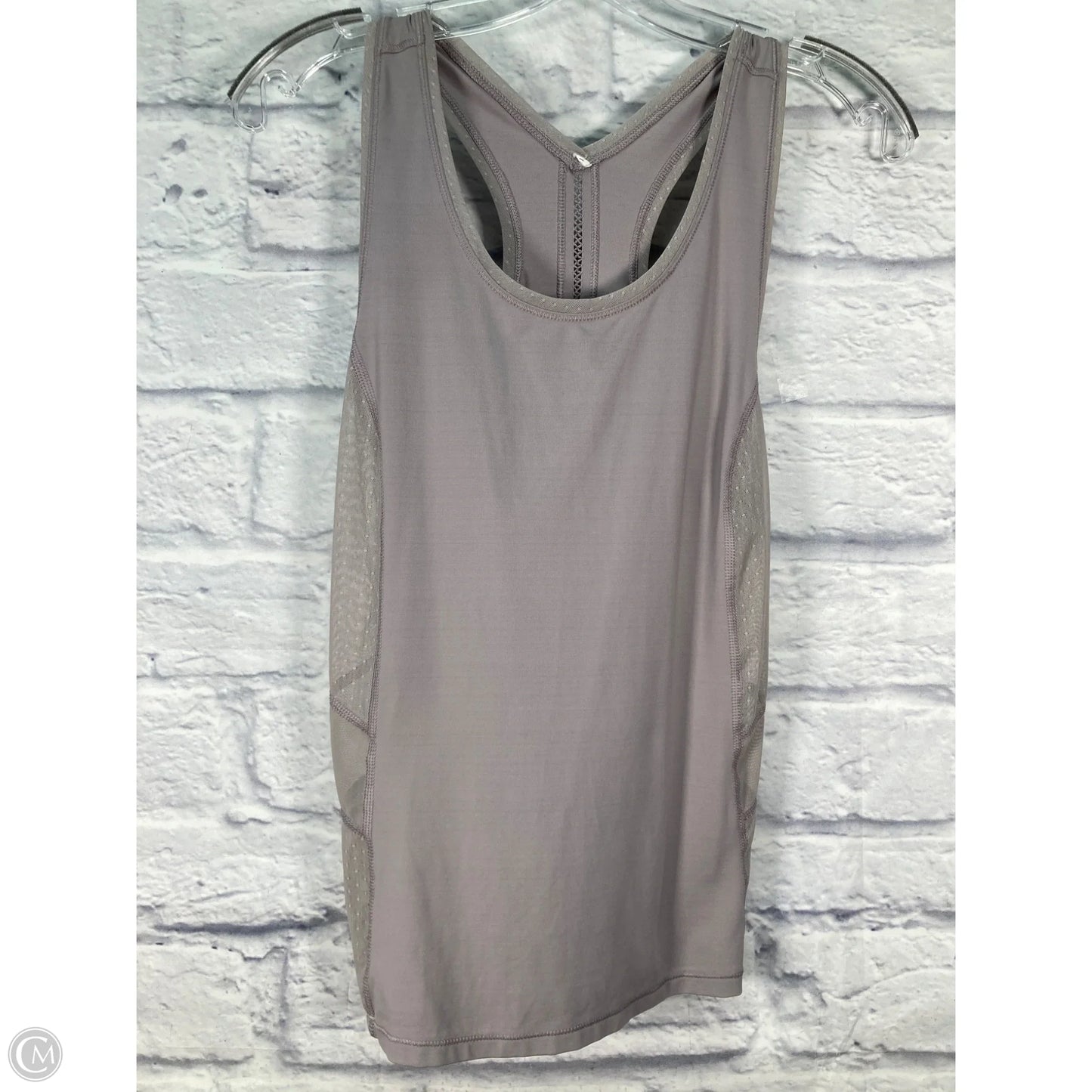 Athletic Tank Top By Lululemon In Grey, Size: S