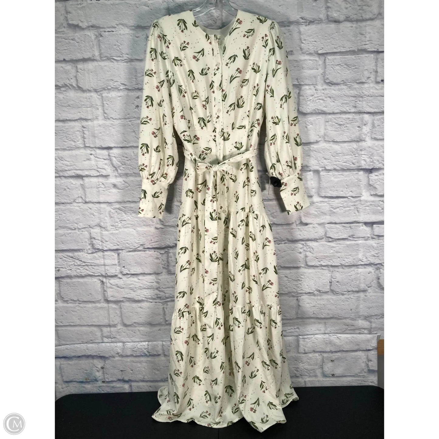 Dress Casual Maxi By Clothes Mentor In Cream, Size: M