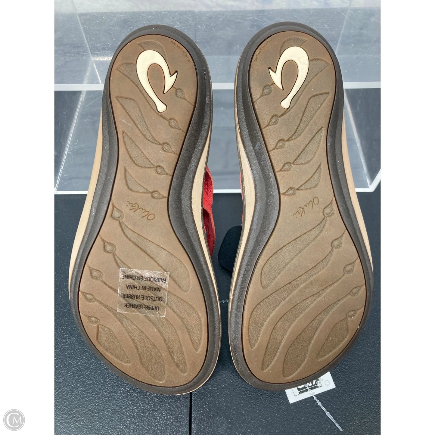 Sandals Flats By Olukai In Brown, Size: 6