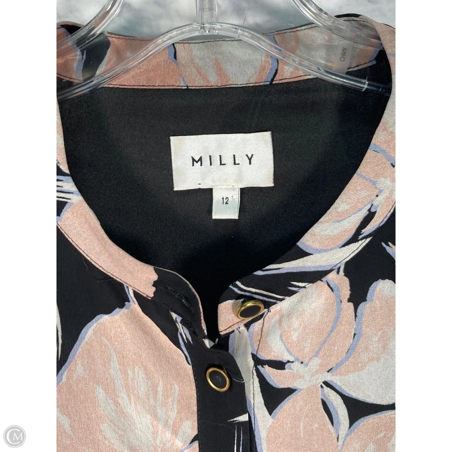 Dress Designer By Milly In Pink, Size: L