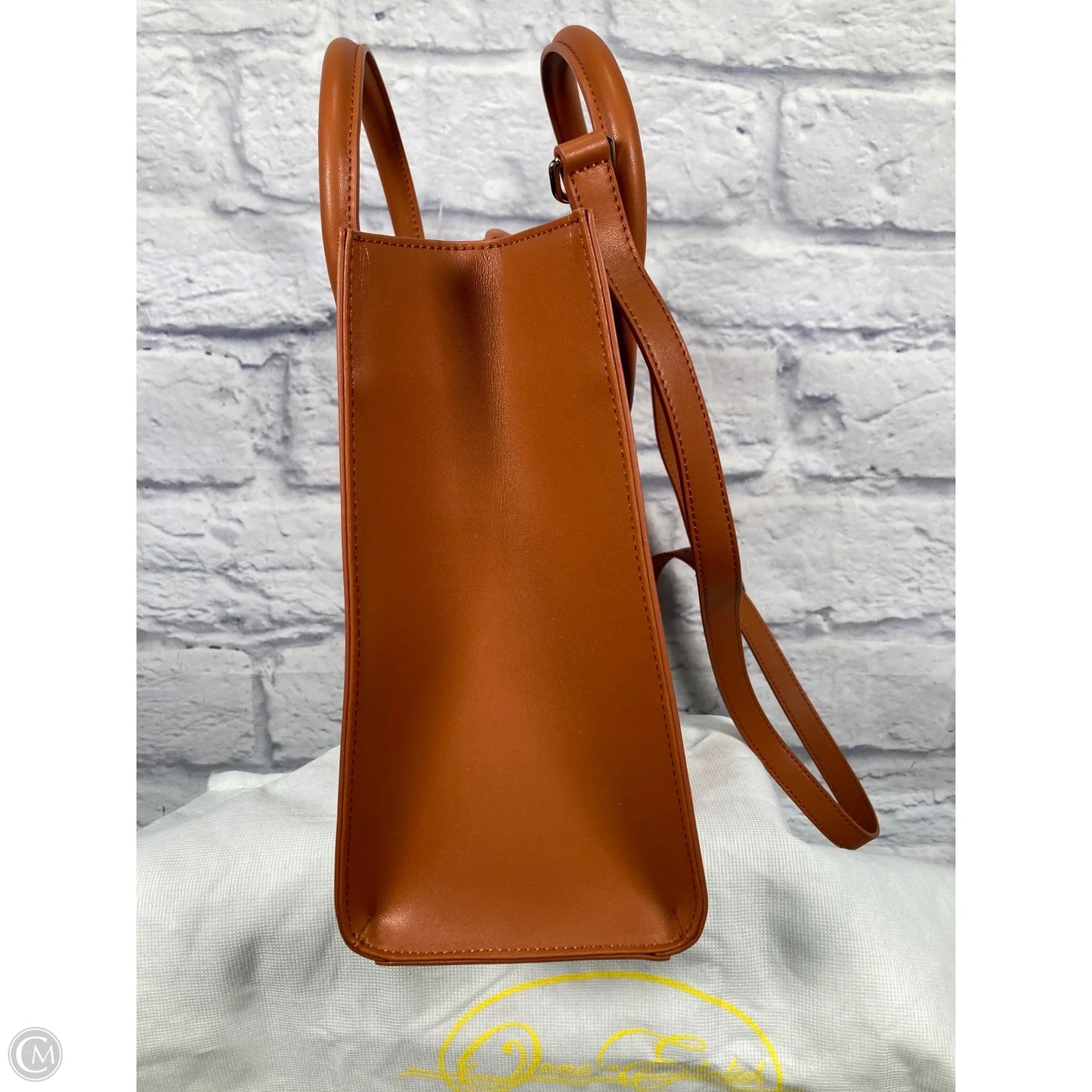 Handbag Leather By Clothes Mentor, Size: Large
