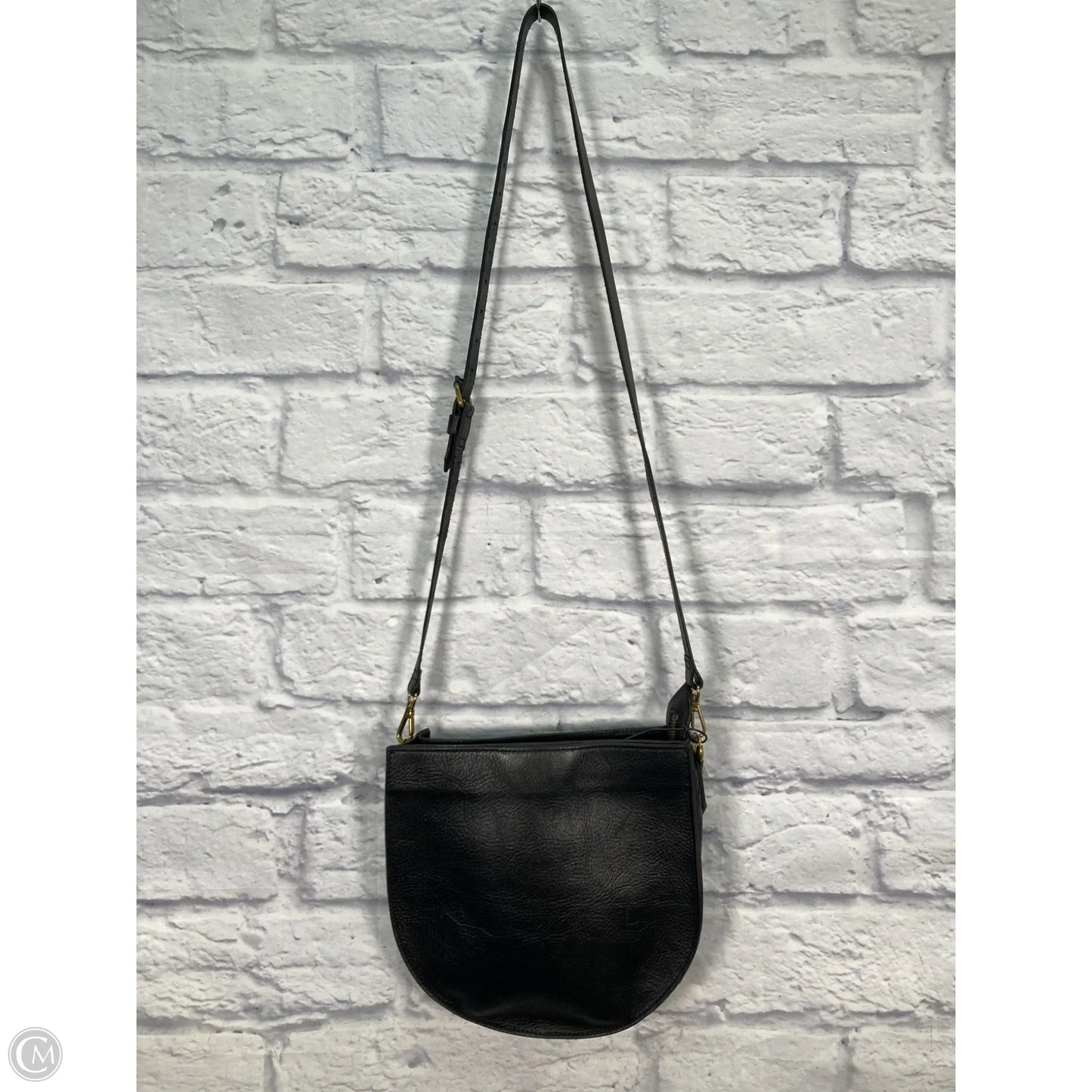 Crossbody Leather By Madewell, Size: Medium