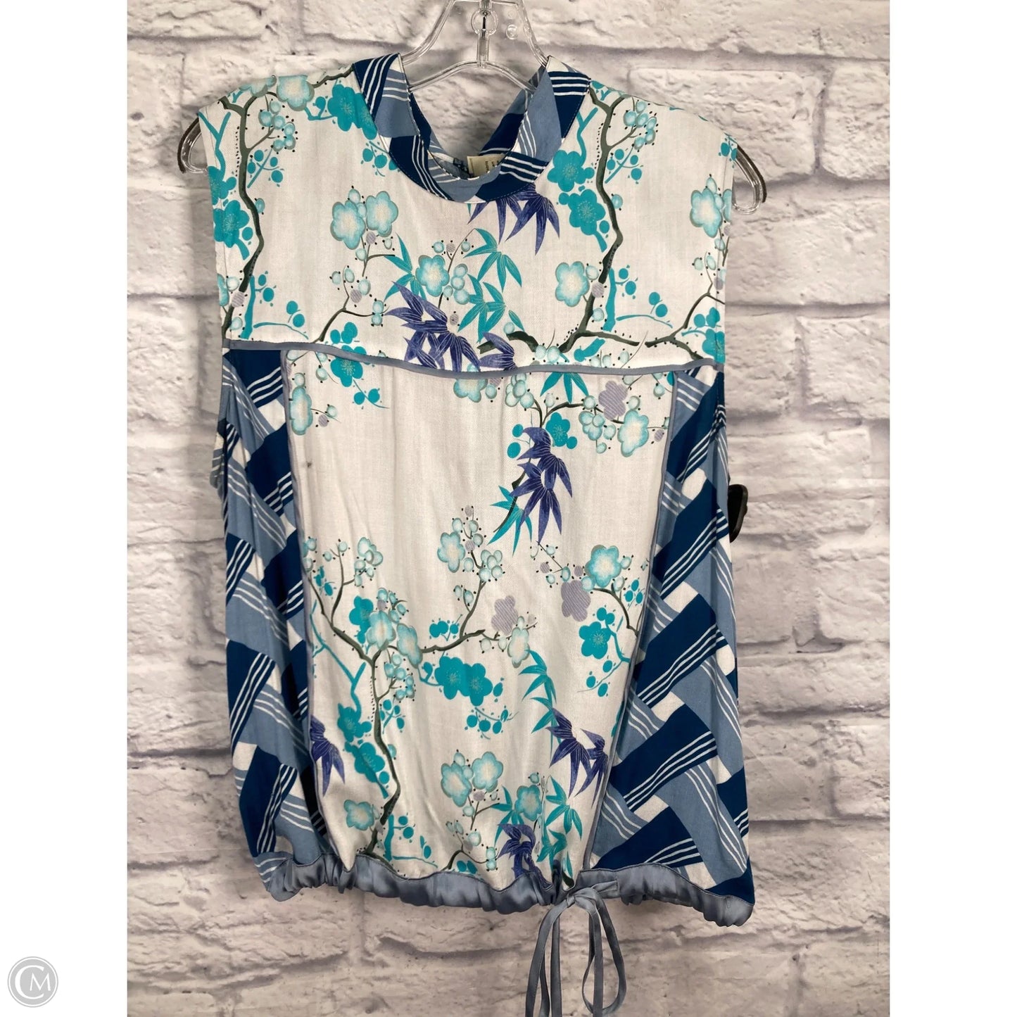 Top Sleeveless By Tiny In Blue, Size: Xl