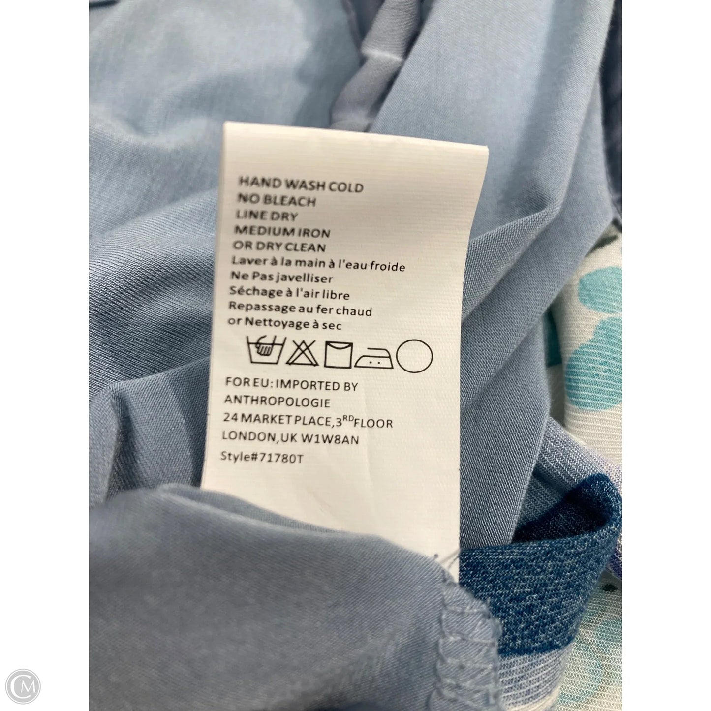 Top Sleeveless By Tiny In Blue, Size: Xl