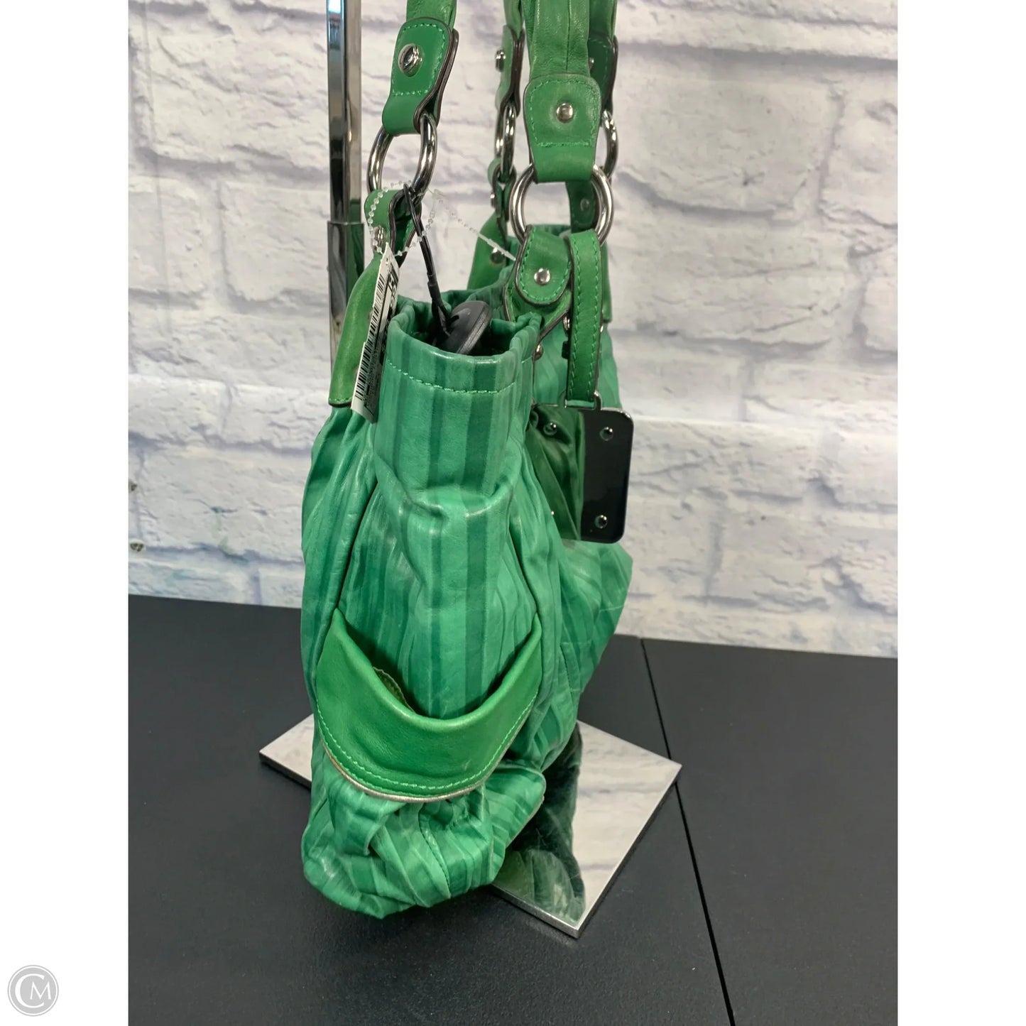 Handbag Leather By B. Makowsky, Size: Small