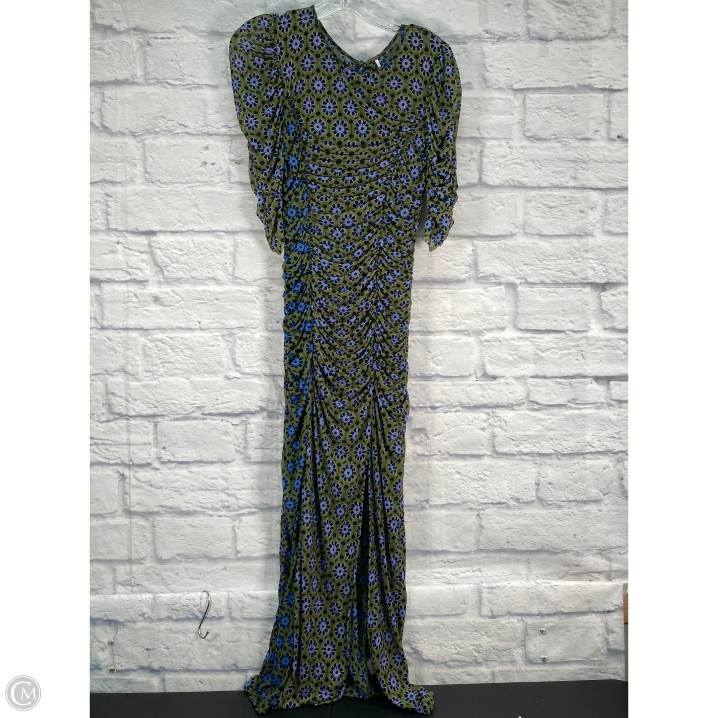 Dress Casual Maxi By Free People In Green, Size: M