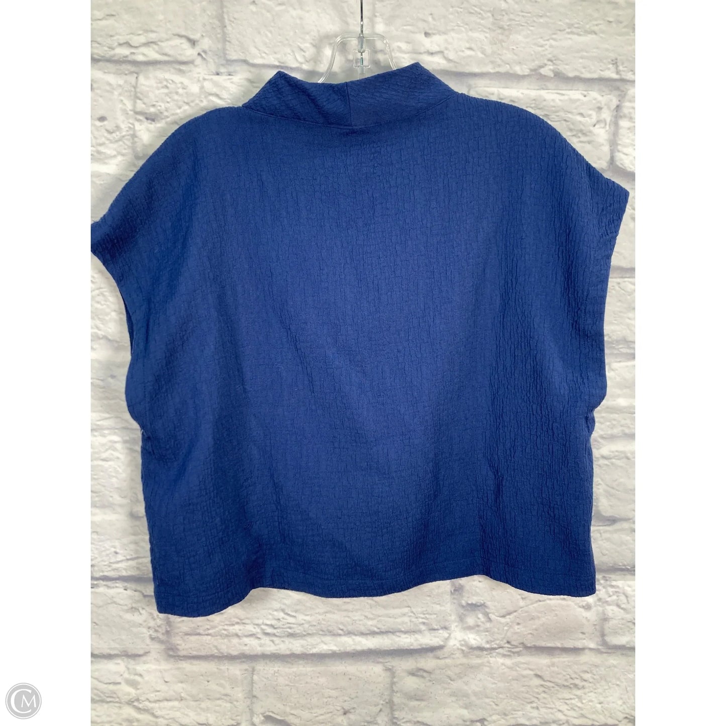 Top Sleeveless By Maeve In Navy, Size: M