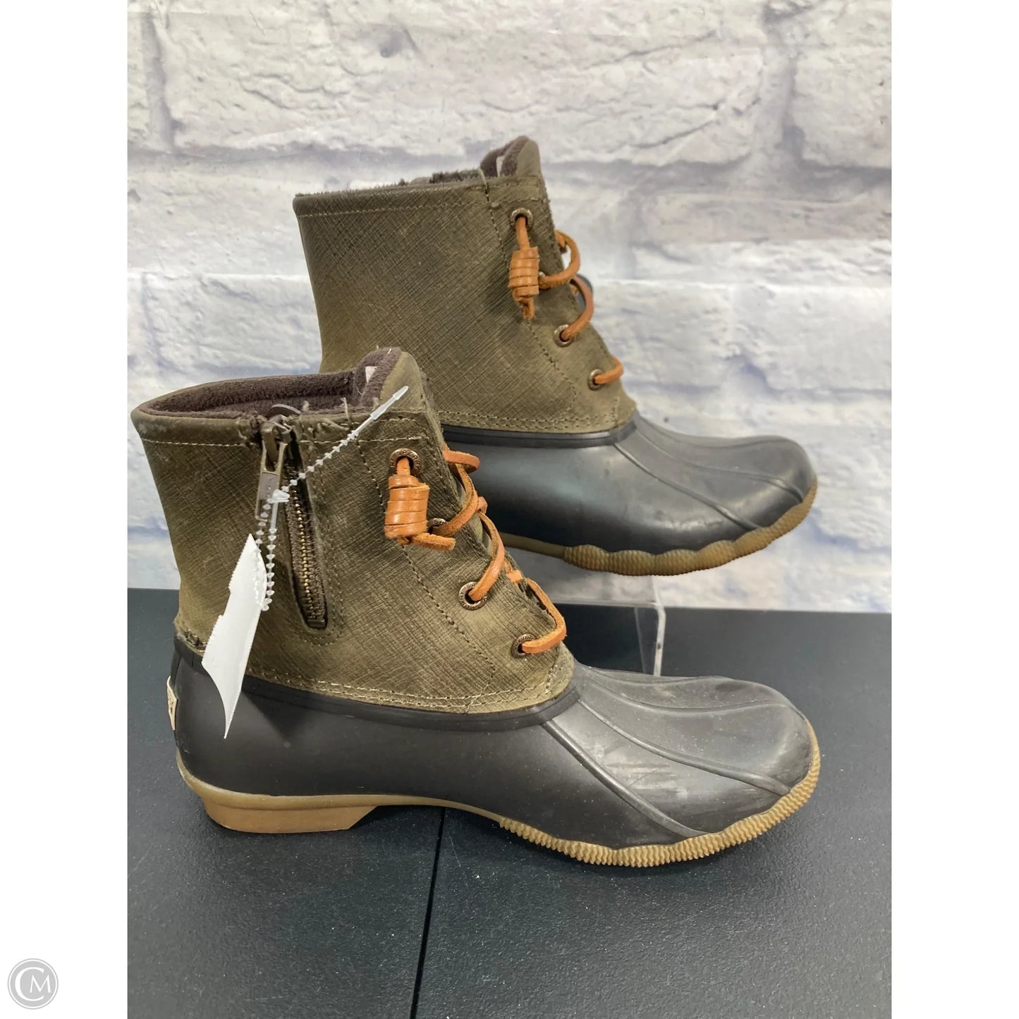 Boots Hiking By Sperry In Green, Size: 7