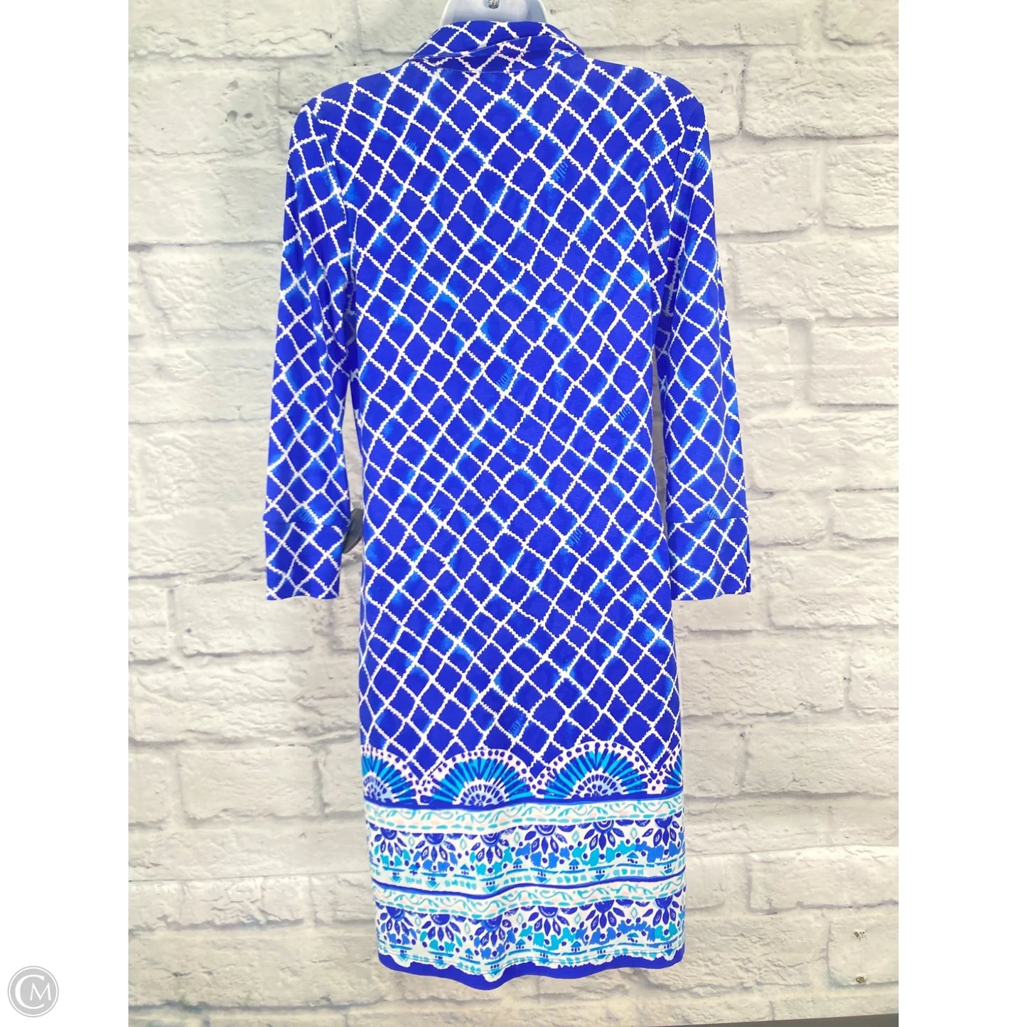 Dress Designer By Lilly Pulitzer In Blue, Size: Xs