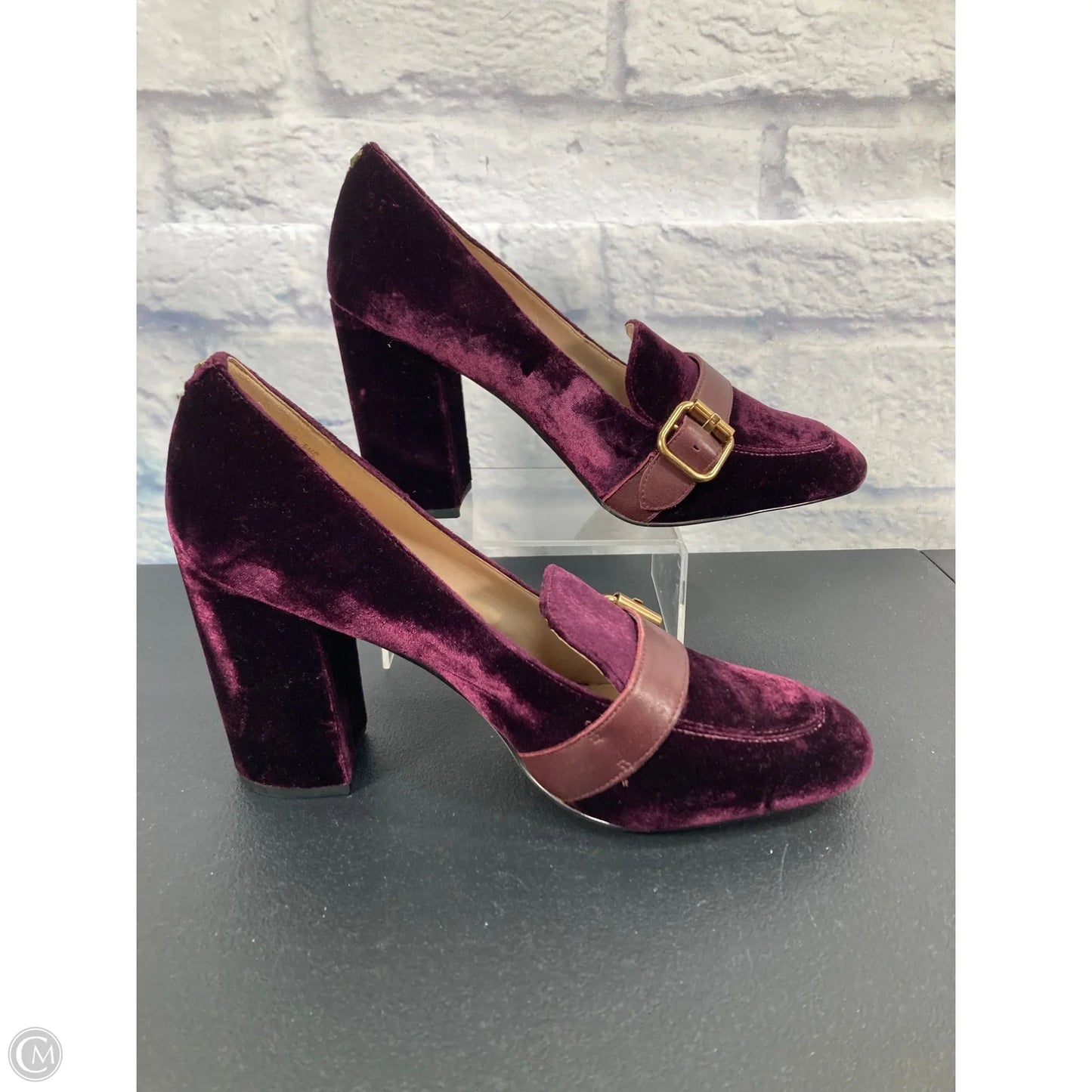 Shoes Heels Block By Sam Edelman In Purple, Size: 8