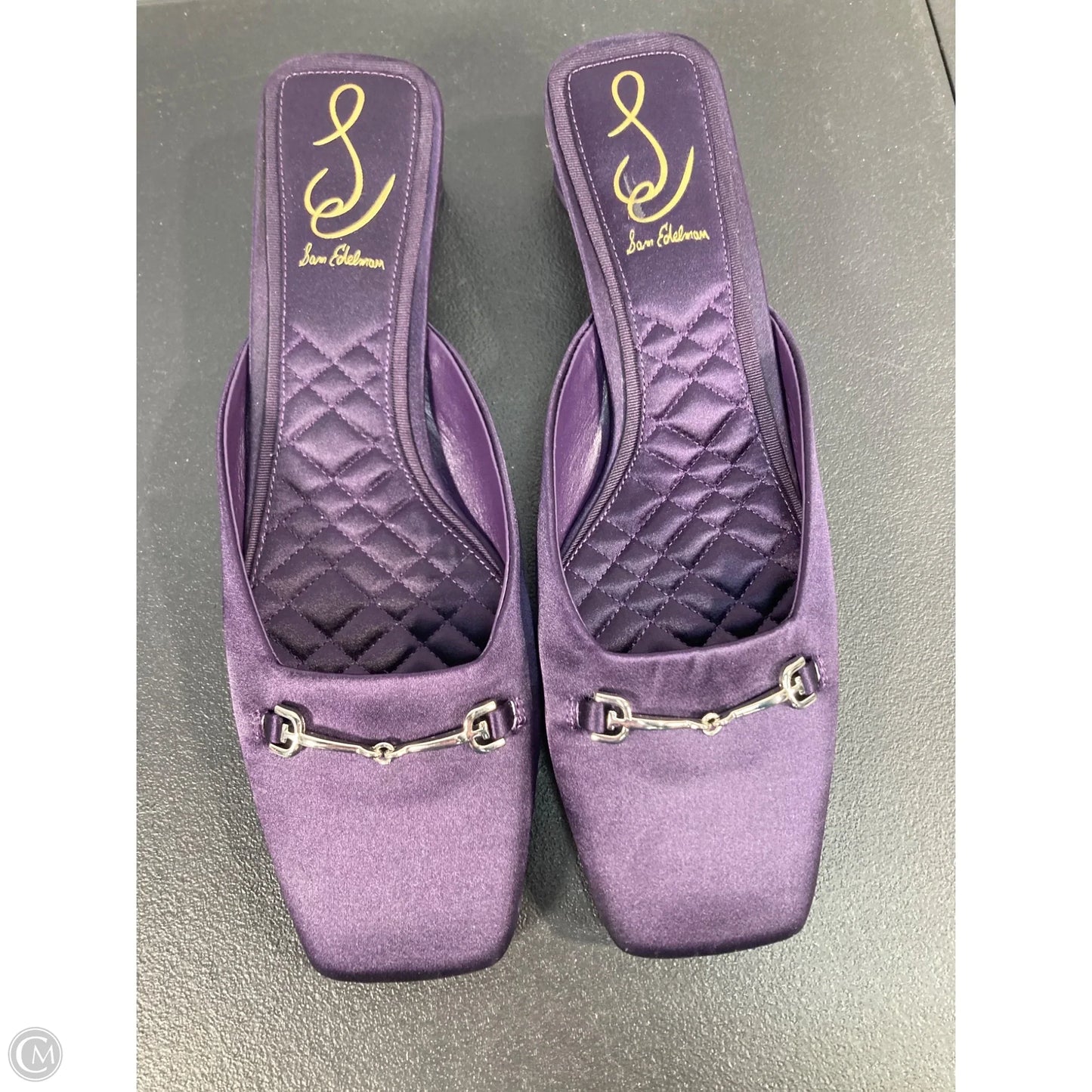 Shoes Heels Block By Sam Edelman In Purple, Size: 8.5