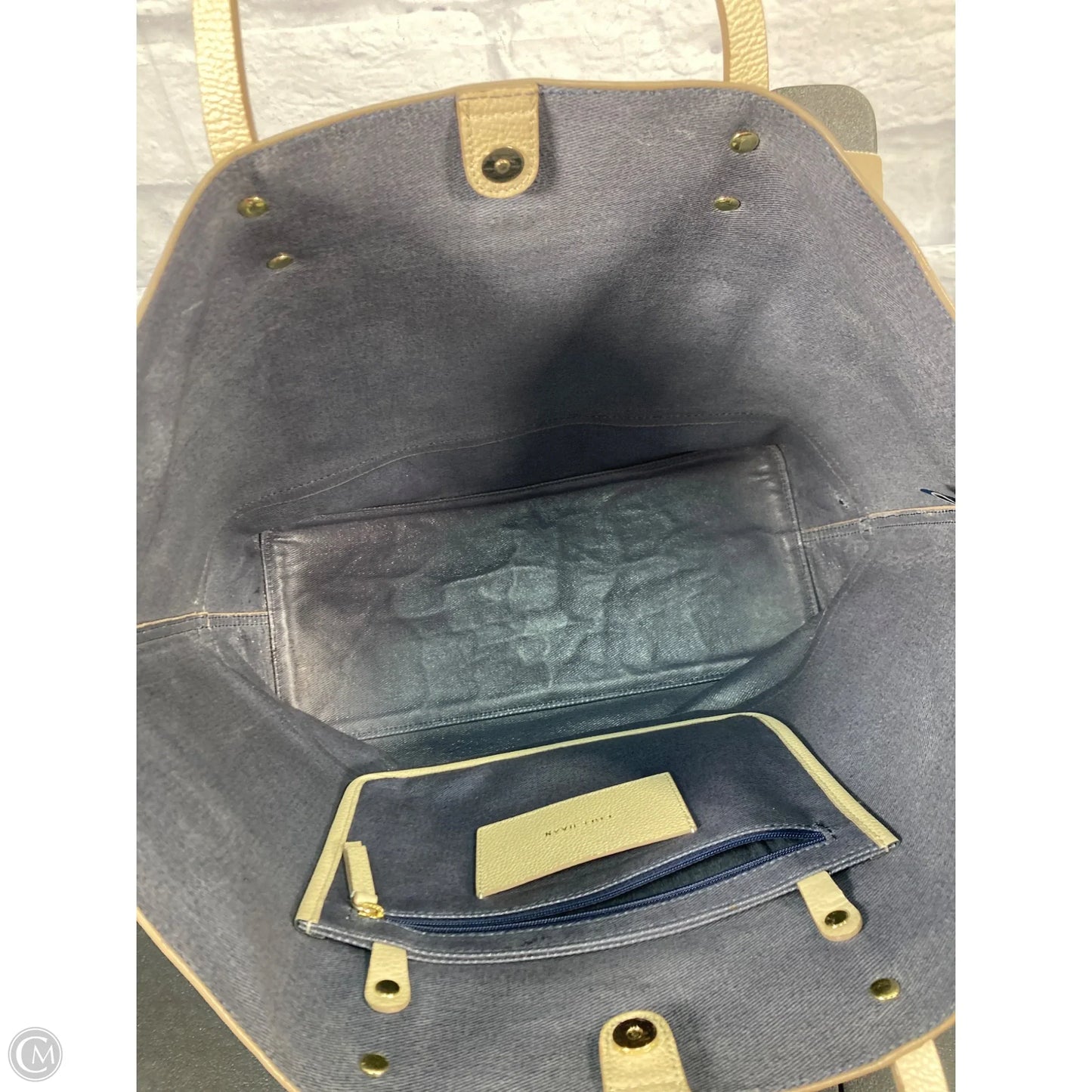 Tote Leather By Cole-haan, Size: Large