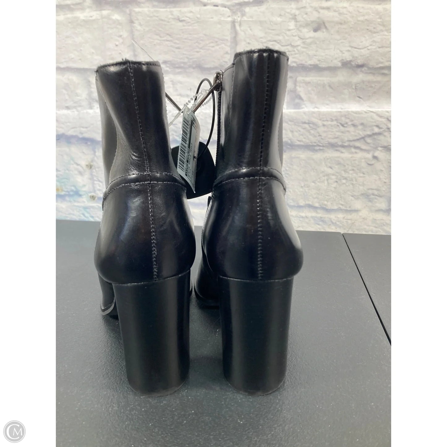 Boots Ankle Heels By Vince Camuto In Black, Size: 10