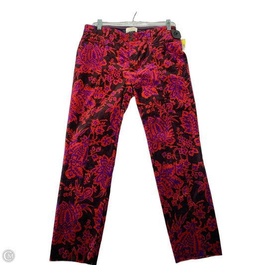 Jeans Skinny By Anthropologie In Purple, Size: 8