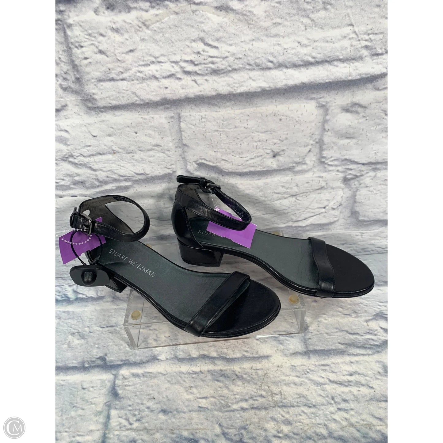 Shoes Designer By Stuart Weitzman In Black, Size: 7.5