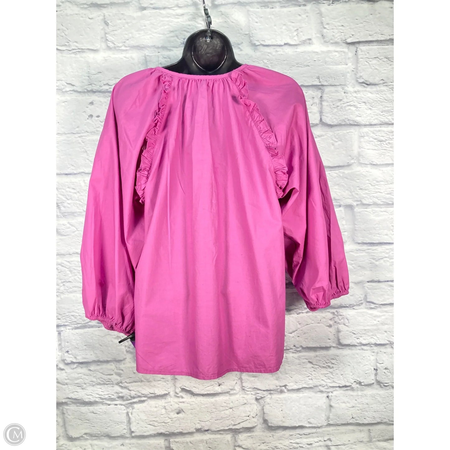 Top 3/4 Sleeve By Cleobella In Purple, Size: M