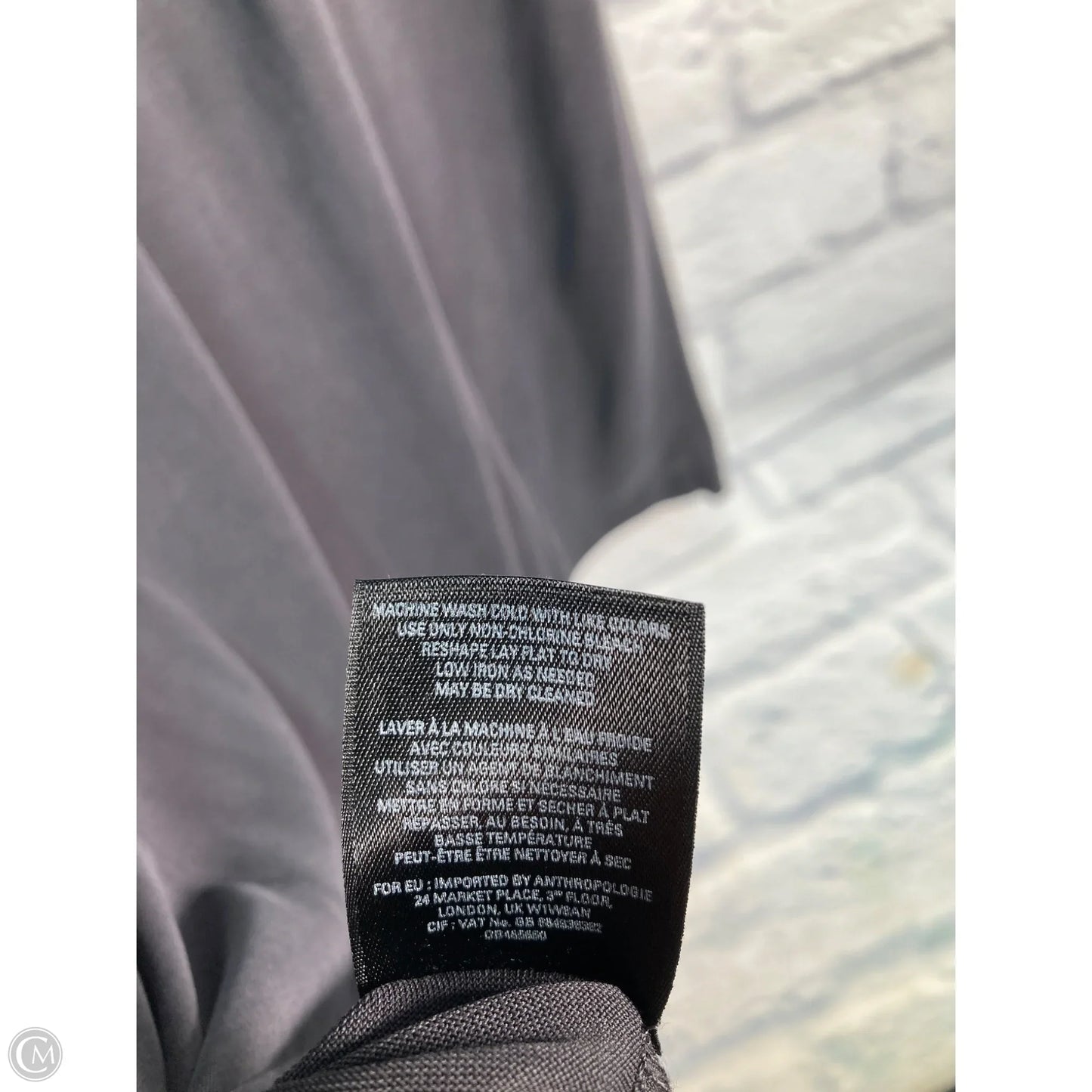 Dress Casual Midi By Maeve In Grey, Size: M
