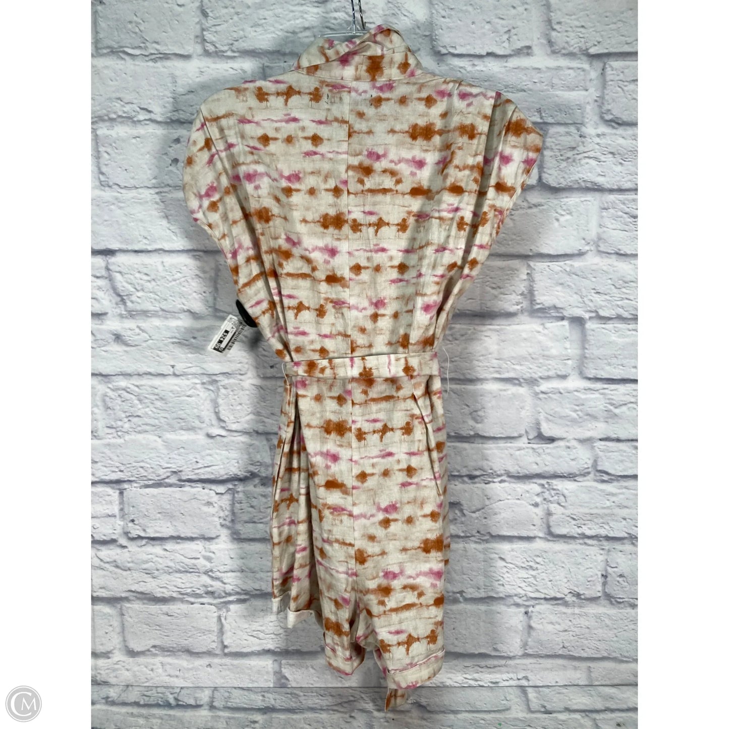 Romper By Blanknyc In Orange & Pink, Size: S