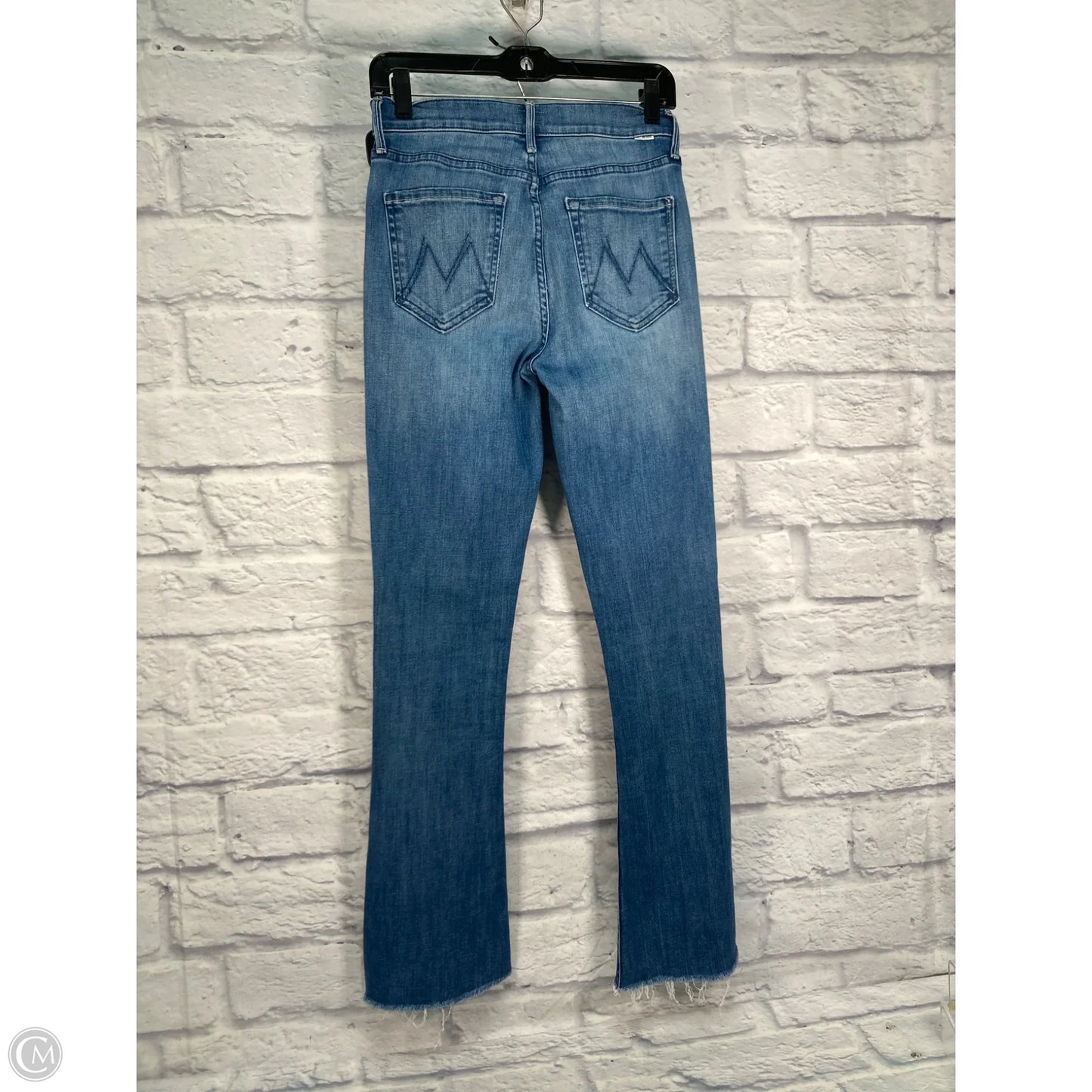 Jeans Flared By Mother In Blue Denim, Size: 2