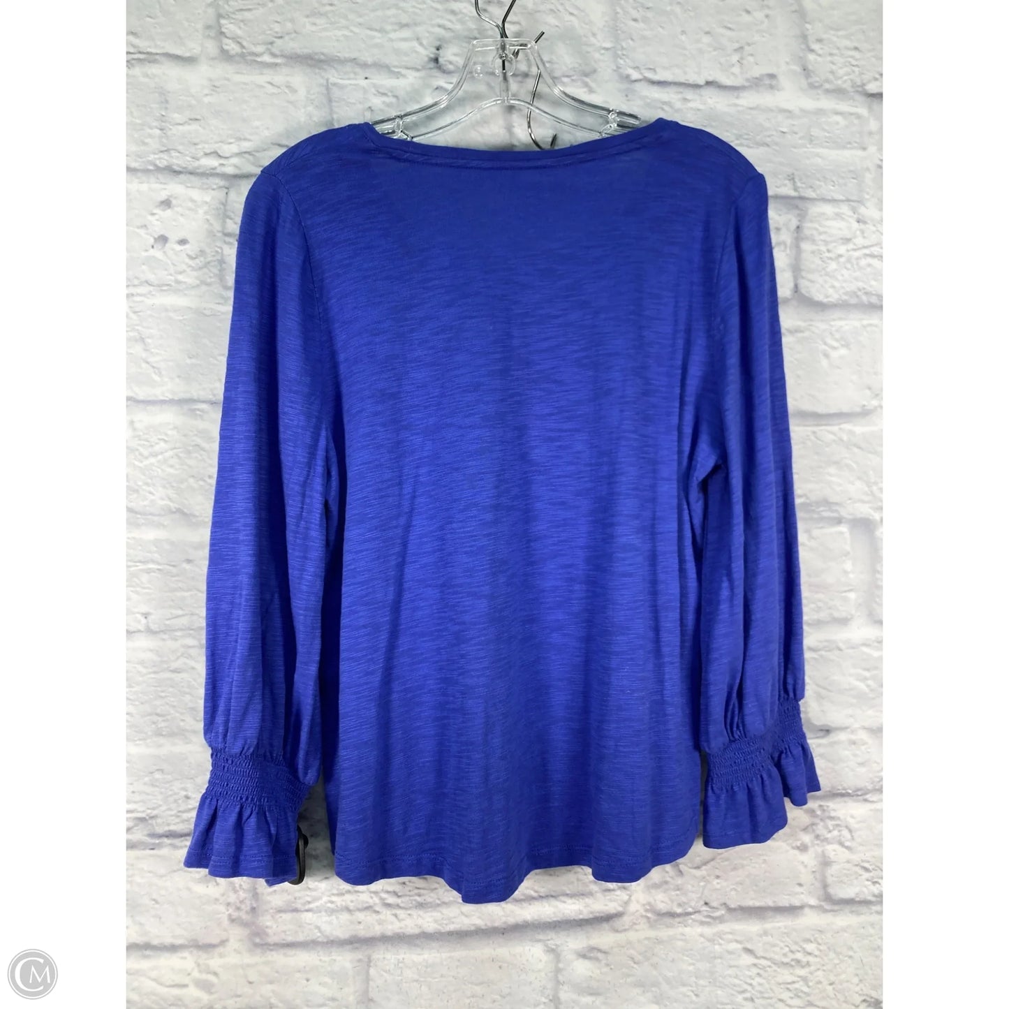 Top Long Sleeve By Chicos In Purple, Size: M