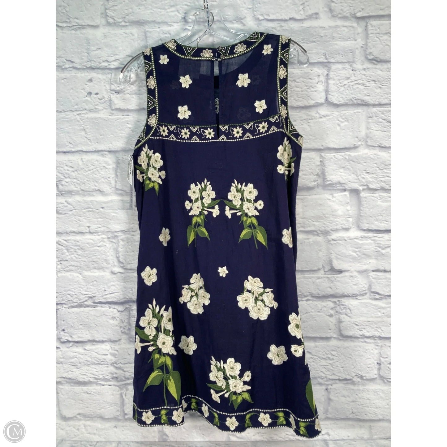 Dress Casual Short By Maeve In Blue & Green, Size: Sp