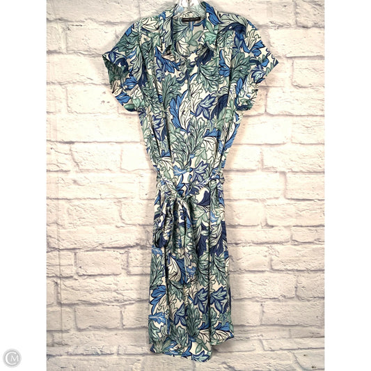 Dress Party Midi By Lane Bryant In Blue & Green, Size: L