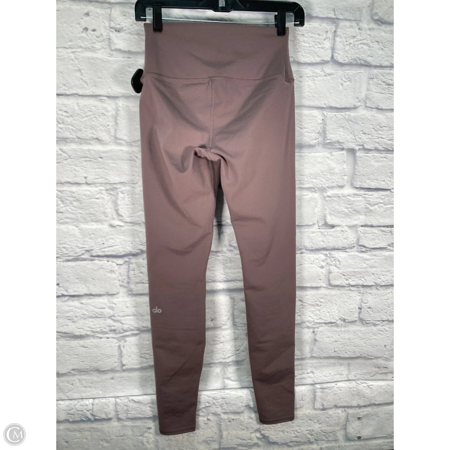 Athletic Leggings By Alo In Mauve, Size: S